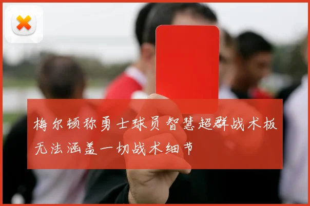 梅尔顿称勇士球员智慧超群战术板无法涵盖一切战术细节